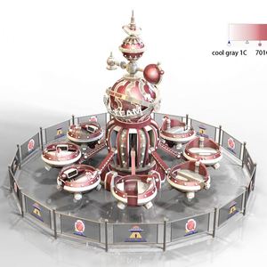 Juegos Mecánicos de Autocontrol para Venta, Atracciones de Diversión para Interiores y Exteriores Hechas de Fibra de Vidrio y Metal Duradero para Centros Comerciales - Product Image 2