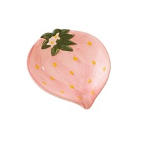 Boîte à savon en céramique en forme de fruit mignonne, fabriquée en Chine, pour le rangement sur le comptoir de la salle de bain et de la douche, pour filles
