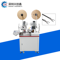 Mesin Pemotong dan Pengupas Kabel Otomatis dengan Kepala Servo Tunggal/Ganda, Peralatan Crimping Terminal untuk Pengolahan Kabel