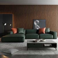 Großes Ecksofa Modernes Echtes Wohnzimmermöbel-Design Komfortables Sofa Modulares Sofa Bestseller Neu Designt