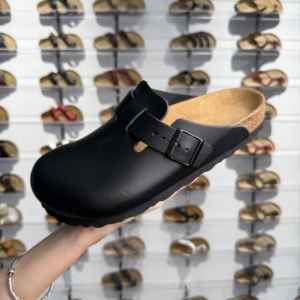 Sabots en daim en gros avec semelle en liège, mules, sabots, zuecos, mules pour le yoga, le pilates, chaussures d'été de jardin, directement de l'usine - Product Image 1