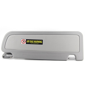 Parasol para Toyota 83230-SNA-A01ZB Gris Oscuro Gris Claro Lado del Conductor Advertencia de Bolsa de Aire Plegable - Product Image 1