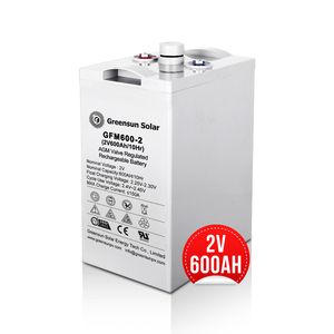 Bảo trì miễn phí 2V 200AH 300ah 500AH 600ah 800ah năng lượng mặt trời lưu trữ pin gel chì axit với giá nhà máy - Product Image 1