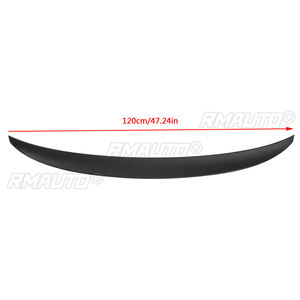 Nuevo alerón trasero para maletero de coche, alerón tipo labio para BMW Serie 4 F36 4D Gran Coupé 2014 2015 2016 + Extensión de alerón trasero tipo labio - Product Image 6