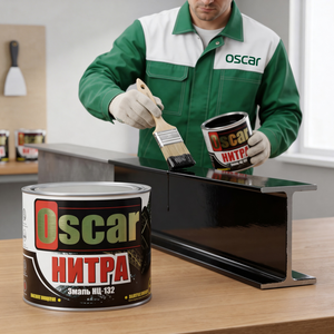 Peinture émail à la nitrocellulose 2 kg séchage rapide NC pour métal, bois, meubles et usage industriel, application au pinceau - Product Image 2