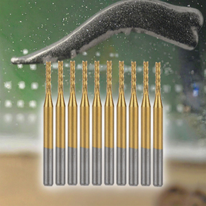 Fraise à maïs en carbure de 3,175 mm pour découpe de précision de circuits imprimés (PCB) – Fraise durable - Product Image 2