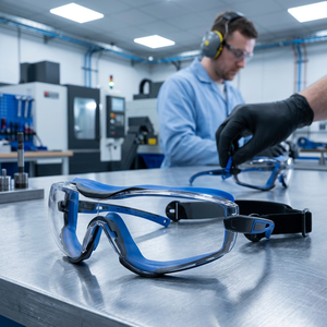 Lunettes de sécurité durables et transparentes de marque taïwanaise pour la vente en gros - Product Image 1