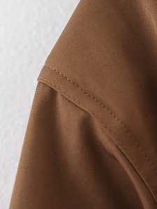 Nouveau <span class=keywords><strong>Trench</strong></span>-Coat Court <span class=keywords><strong>Femme</strong></span> 2025 Décontracté Tendance, Style Croisé Rétro Chic - Product Image 5