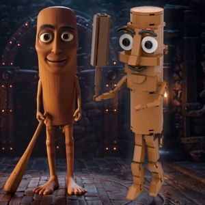 Kids DIY Building Block Puzzle Set Short Plush Material Ages 8-13 Made in US Doll Figuras Italian Toy Birthday Christmas <b>Gift</b> - Product Image 3