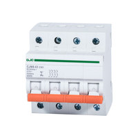 QJC 1 Polo disyuntores miniatura disyuntor 32A 3KA AC MCB mini disyuntor 1 polo MCB