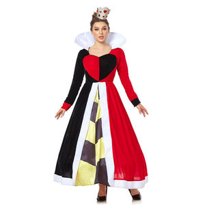Costume da festa della <span class=keywords><strong>regina</strong></span> del Poker per il Cosplay di Halloween vestito dalla <span class=keywords><strong>regina</strong></span> dei cuori - Product Image 4