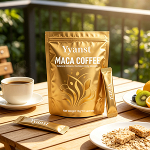 Café de Maca en Polvo Instantáneo, Infusión Botánica, Revitaliza la Energía Corporal, Bebida Natural para el Bienestar, 10g*10 Sobres, Marca Privada OEM - Product Image 2
