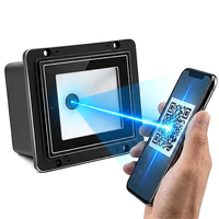 Module de lecteur de codes-barres 1D/2D intégré EDOO, interface USB, lecteur de codes-barres fixe compact de qualité industrielle pour kiosque et distributeur automatique