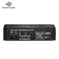 Table de mixage audio professionnelle GAX-ED6, égaliseur puissant à 7 bandes, table de mixage audio avec commutateur USB pour karaoké, scène, KTV