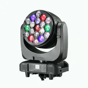 Lampada a testa mobile b-eye 19x40W led zoom wash ad alta luminosità con effetto FX