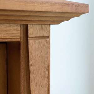 Armarios de Almacenamiento con Puertas Corredizas de Vidrio, Armarios Laterales, Diseño Moderno y Minimalista, Madera de Teca Africana, Ahorro de Espacio, Muebles para Sala de Estar y Hotel - Product Image 5