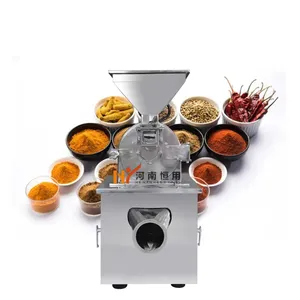 Industrial Stainless Spice Pulverizer Grinding Equipment/Grain Corn Roller Flour Mill Machines