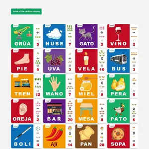 Juguetes Educativos de Plástico, Tarjetas de Aprendizaje de Idiomas, Máquina de Rompecabezas para la Educación Temprana, <span class=keywords><strong>Ortografía</strong></span> Francesa - Product Image 3