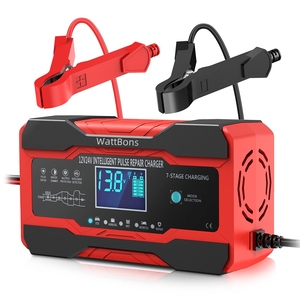 Automotive <strong>Battery</strong> <strong>Charger</strong> 12V 24V Motorcycle <strong>Battery</strong> Maintainer <strong>Trickle</strong> <strong>Charger</strong> 10A Fully-Automatic Smart <strong>Car</strong> <strong>Battery</strong> <strong>Charger</strong> - Product Image 1