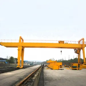 High efficiency EAC certificate 20 ton 45 ton 80 ton gantry crane supplier for steel mill