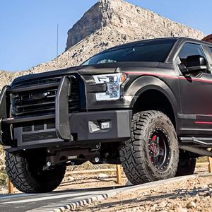 Стальной передний бык-бар послепродажного обслуживания бампер черный Передний бампер Защита для F150 2015 + - Product Image 3