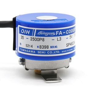 Tamagawa Optical Encoder OIH35-2500P8-L3-<b>5V</b> <b>5V</b> Wire Leads Round End TS5214N8398 - Product Image 4