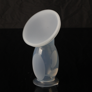 Tire-lait manuel en silicone de haute qualité avec base à ventouse et capuchon en silicone <span class=keywords><strong>pour</strong></span> l'allaitement - Product Image 2