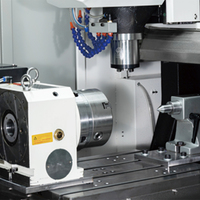 Centre d'usinage de portique de fraisage CNC Tour à tourelle verticale CNC Centre d'usinage à 4 axes pour accessoires matériels Produits