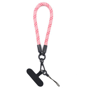 8Mm Điện Thoại Dây Buộc Dây Đeo Cổ Tay Màu Bện Dây Đa Chức Năng Vá <span class=keywords><strong>Clip</strong></span> Treo Ngắn Dây Điện Thoại-Keychain Điện Thoại Di Động Dây Buộc - Product Image 1