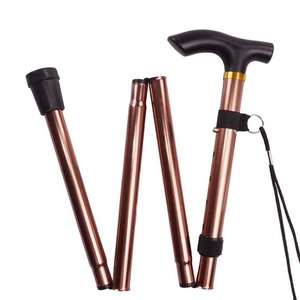 Canne de marche légère et pliable en aluminium, antidérapante et réglable pour personnes âgées, pour la rééducation et la marche quotidienne - Product Image 5