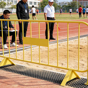Barrières de sécurité routière et événementielle haut de gamme en acier à faible teneur en carbone, revêtement poudré, écologiques et durables, fournie directement par l'usine - Product Image 1