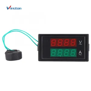 Pantalla Digital LED de alta precisión, voltímetro de CA, Panel amperímetro, D52-2042, 100A, 450V