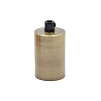 E27 support de lampe en métal vis filetée ampoule douille pour plafond pendentif lustre luminaires lampe tasse pour intérieur