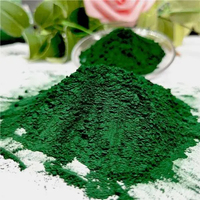 Colorant vert pour ciment à l'oxyde de fer pour la peinture de bâtiment et le béton
