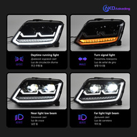 AKD Car Styling Head Lamp para Amorok 2010-2020 LED Proyector Lente Luces delanteras Señal Accesorio automotriz