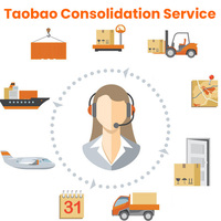 Service de consolidation Taobao, agent logistique e-commerce, achat, dédouanement Chine, entreposage, support de livraison
