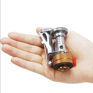 Réchaud à gaz portable Orange Box Mini avec allumage électrique en acier inoxydable pour camping en plein air, pique-nique, barbecue - Product Image 4