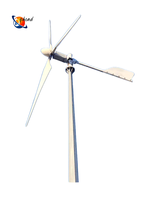 Vente en gros de petits kits de turbines solaires et éoliennes de type vertical 2kW 3kW 5kW 48V 220V système d'énergie hors réseau