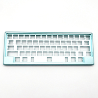 Plaque de boîtier en aluminium personnalisé de Type C, accessoire de clavier mécanique, bricolage, 1 pièce, 68 touches