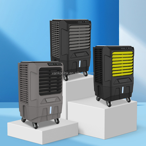 Refroidisseur d'air évaporatif industriel portable sur pied de grande capacité (25000 cmh), faible bruit, longue portée, moteur DC sans balais - Product Image 5