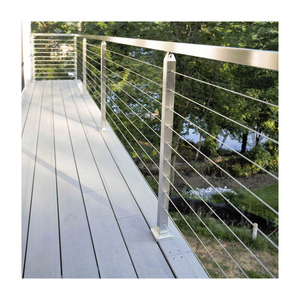 <span class=keywords><strong>Homedeco</strong></span>, barandilla de escalera de acero inoxidable a la moda, balaustres de Metal, sistema de balaustrada, pasamanos de vidrio para aplicación de balcón - Product Image 2