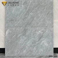 Carreaux de sol en porcelaine émaillée gris modernes 600x600mm, finition mate, résistants à l'usure, pour salon, villa