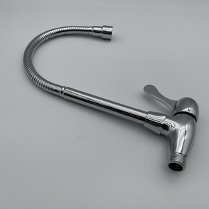 Thương mại hiện đại thép không gỉ duy nhất xử lý Vòi Nước Nhà Bếp tĩnh nhiệt Thác tap cupc chứng nhận kéo bồn rửa vòi nước - Product Image 3