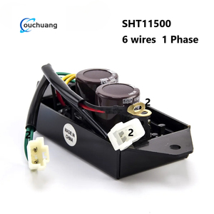 SHT11500 unique triphasé 8-15KW pièces accessoires AVR régulateur <span class=keywords><strong>de</strong></span> <span class=keywords><strong>tension</strong></span> automatique 220V 380V plastique pour <span class=keywords><strong>HONDA</strong></span> génération - Product Image 2