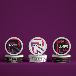 Tùy Chỉnh Bao Bì Nhãn Dính In Ấn Bọc Xung Quanh Vinyl Không Thấm Nước Nhãn Nicotin Túi Dính Dán Cho Jar Nắp - Product Image 3