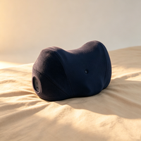 Oreiller chauffant pour étirement du cou, dispositif de traction cervicale chauffant USB pour soulager les douleurs cervicales, la relaxation musculaire et l'alignement de la colonne vertébrale