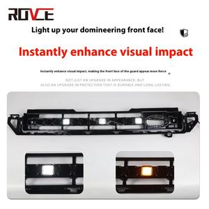 Lámpara de Malla de Tres Lámparas OCTA de Repuesto para Land Rover Defender 90-110-130, Piezas de Modificación de Plástico, Nueva Condición - Product Image 2