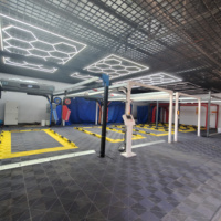 Machine de lavage de voiture électrique entièrement automatique à 360 degrés avec lavage sans contact haute pression et sécheuse automatique pour voitures et SUV