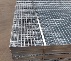 헤비 듀티 아연 도금 강철 격자 도랑 커버 도로 배수 강철 격자 배수 커버 그릴 - Product Image 2