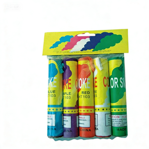 Fuegos Artificiales de <span class=keywords><strong>Humo</strong></span> de Color Rojo, Novedad en Venta para Fiestas de Año Nuevo - Product Image 1